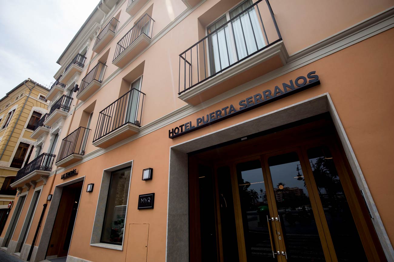 Hotel Puerta Serranos 4*SUP Valencia fachada 3